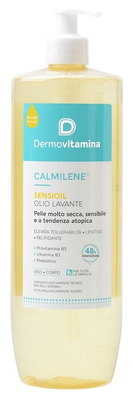 Dermovitamina Calm Sensioil olio lavante lenitivo e relipidante per pelle a tendenza atopica 1 litro
