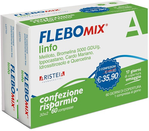 Flebomix Linfo bipack 60 compresse