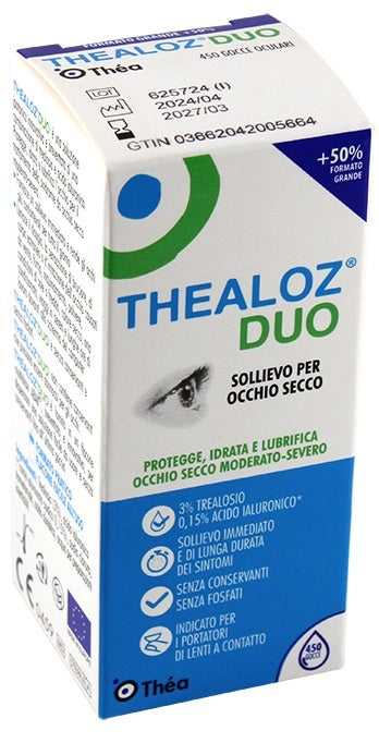 Thealoz Duo Soluzione Oculare Idratante con Trealosio per occhio secco 15ml