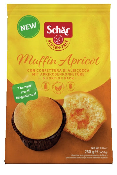 SCHAR MUFFIN APRICOT 5PZ