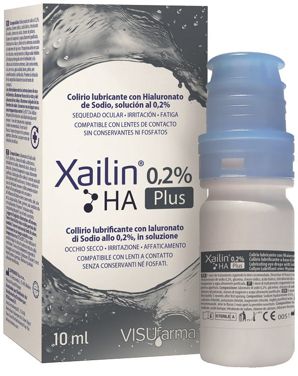 XAILIN PLUS 0,2% HA COLLIRIO