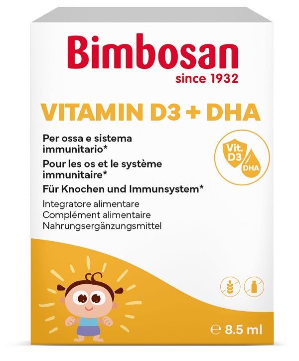 BIMBOSAN VITAMIN D3&DHA 8,5ML