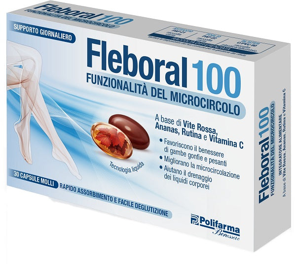 FLEBORAL 100 30CPS