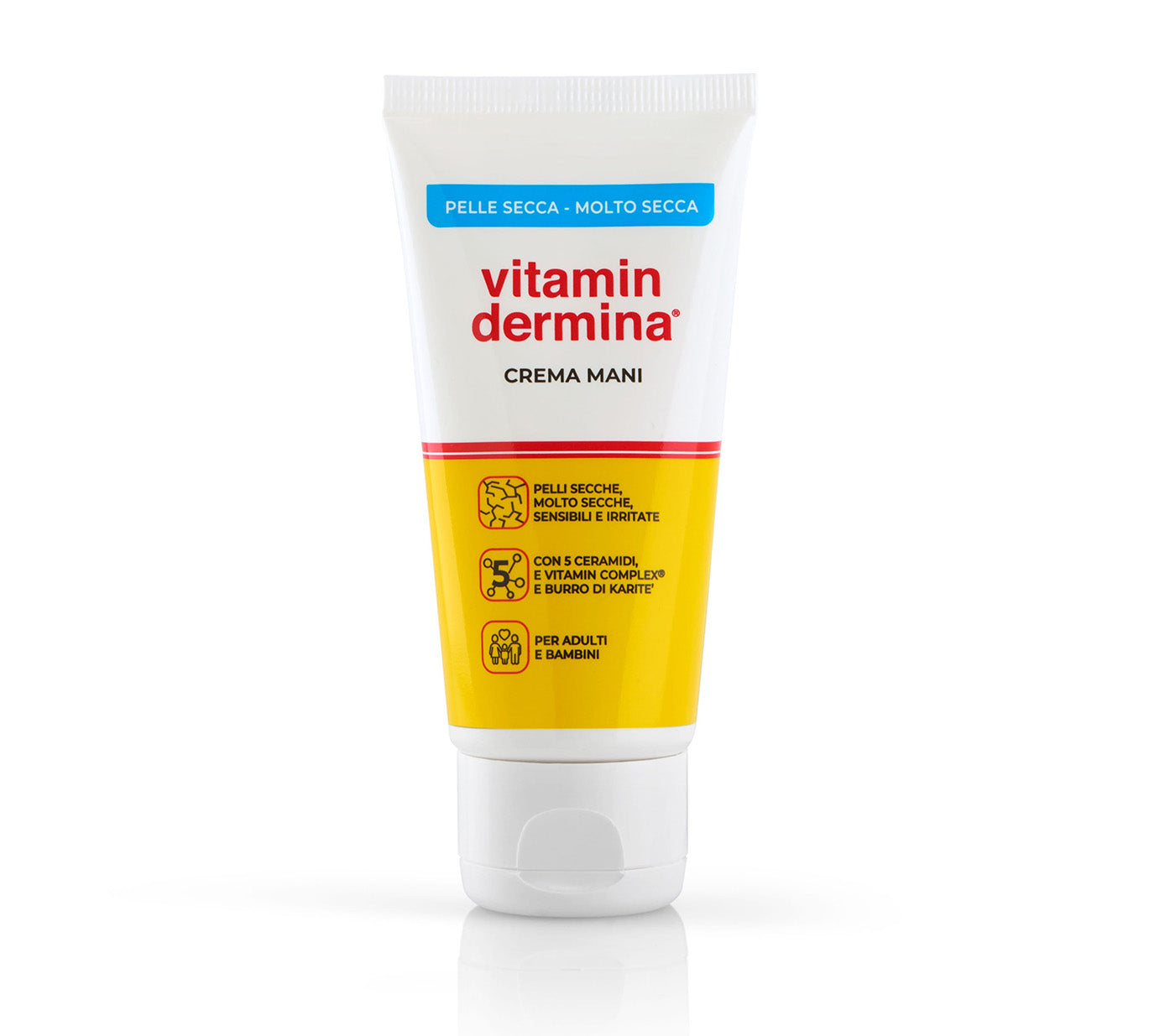 Vitamindermina crema mani idratante per pelle secca e molto secca 50ml