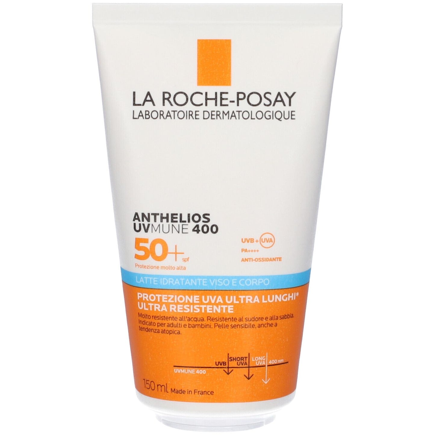 La Roche Posay Anthelios UVMUNE SPF50+ latte idratante viso e corpo 150ml
