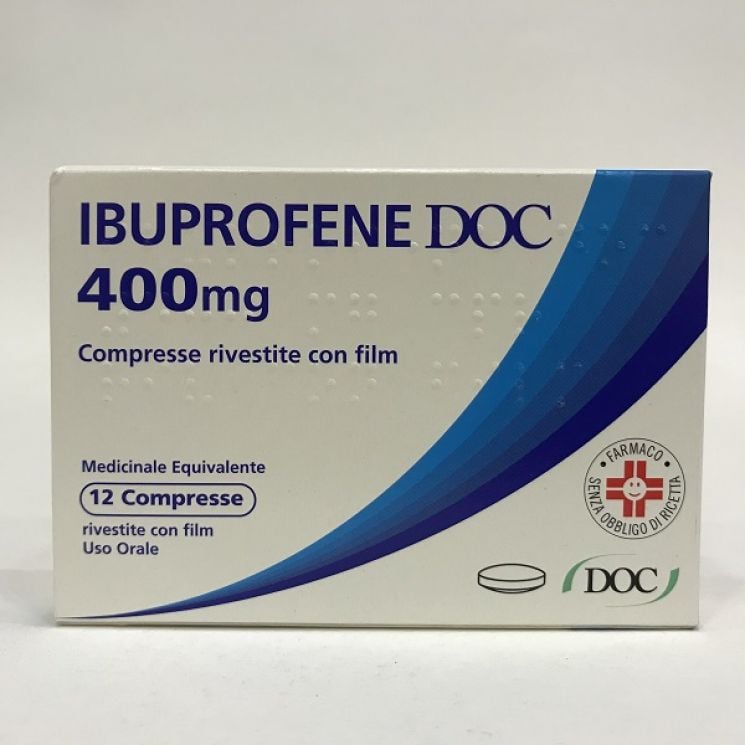 IBUPROFENE DOC*12CPR RIV 400MG