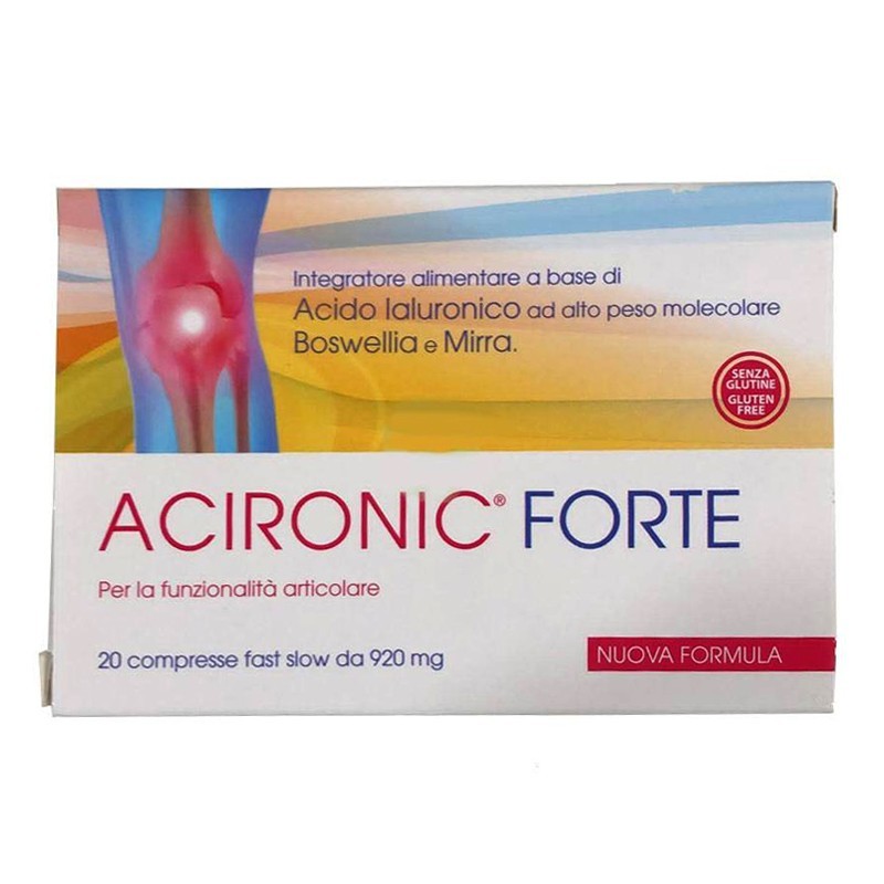 ACIRONIC FORTE 20 COMPRESSE FAST-SLOW DA 920 MG