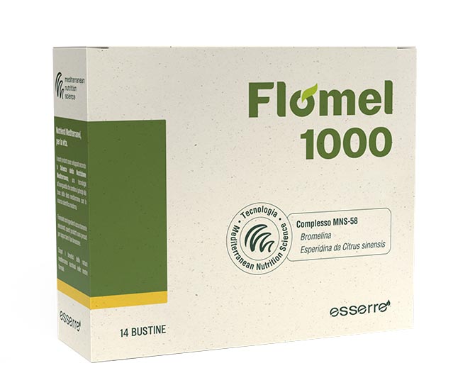 Flomel 1000 14 bustine integratore drenante con Complesso MNS-58