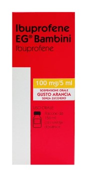IBUPROFENE EG*BB 150ML ARANCIA