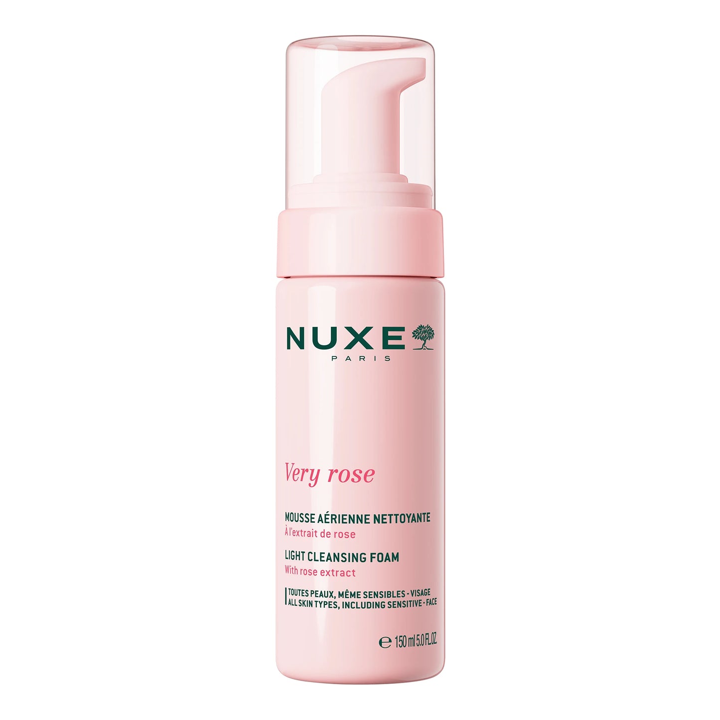 Nuxe Very Rose Mousse Detergente Viso 150ml