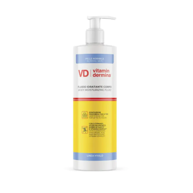 Vitamindermina Hyalo Fluido Idratante corpo 400ml