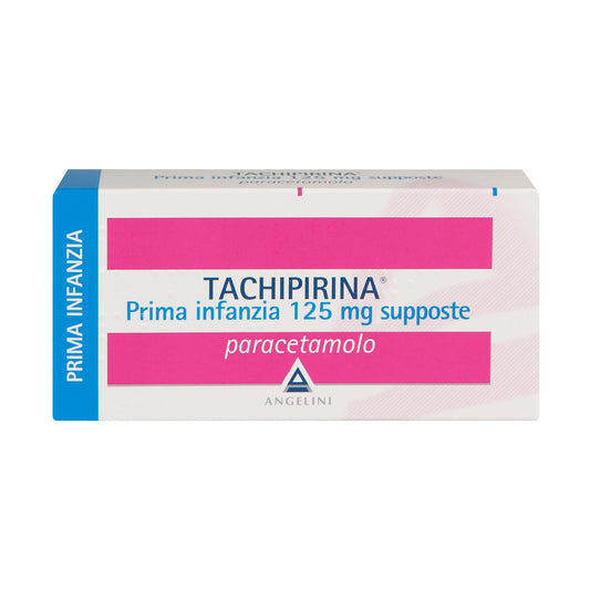 TACHIPIRINA PRIMA INFANZIA SUPPOSTE 125MG - 10 SUPPOSTE