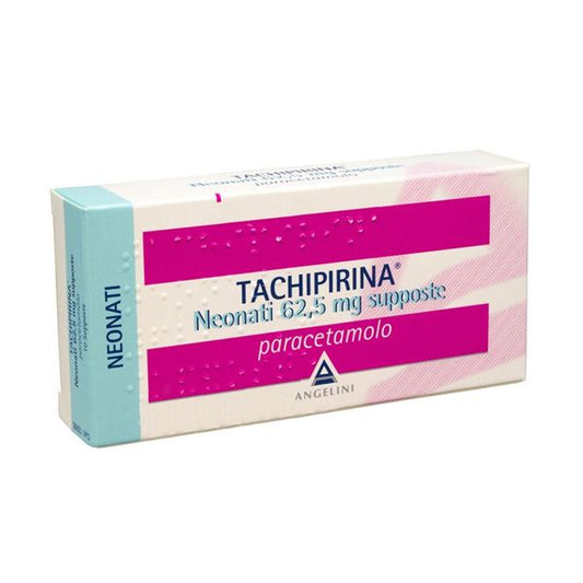 TACHIPIRINA NEONATI 62,5MG - 10 SUPPOSTE PER NEONATI