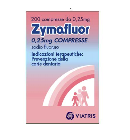 ZYMAFLUOR*200CPR 0,25MG