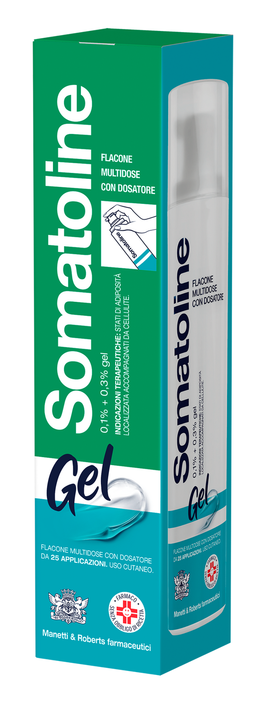 Somatoline Emulsione Gel 25 applicazioni 250ml  0,15+0,3%