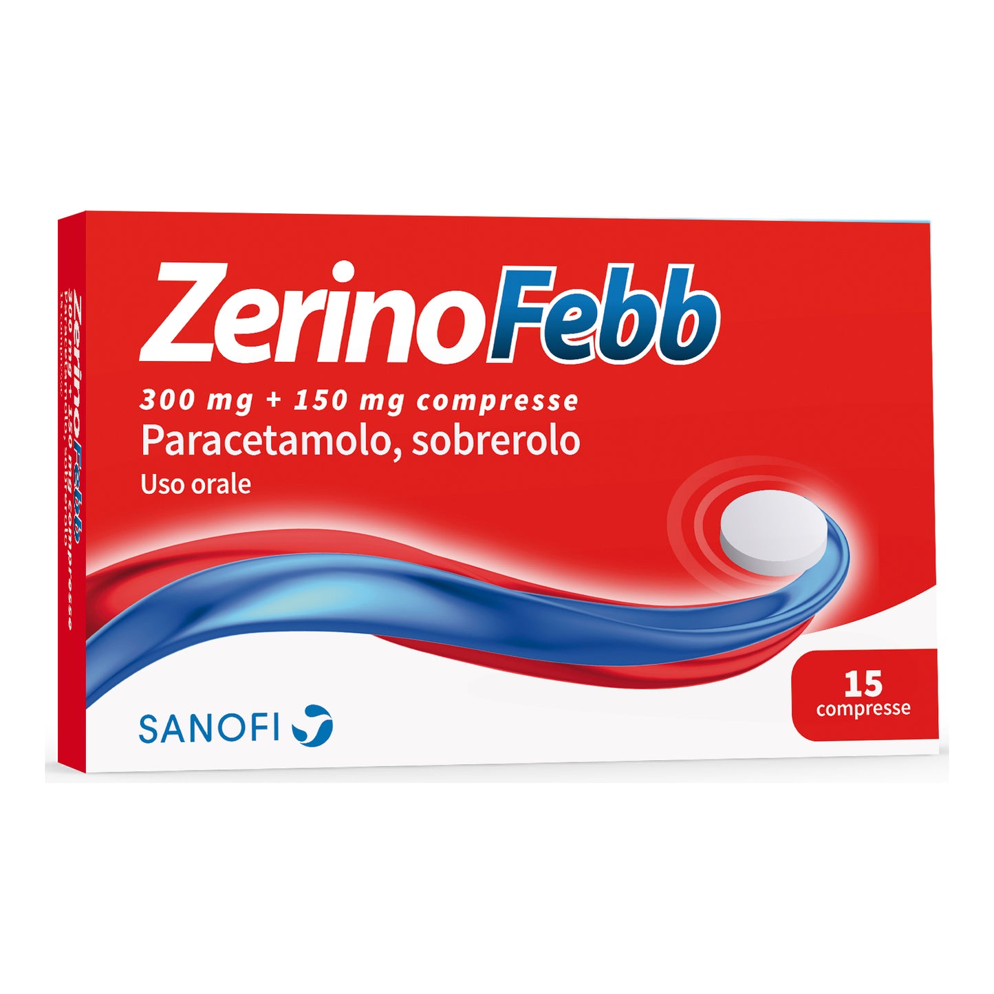 ZERINOFEBB*AD 15CPR 300+150MG