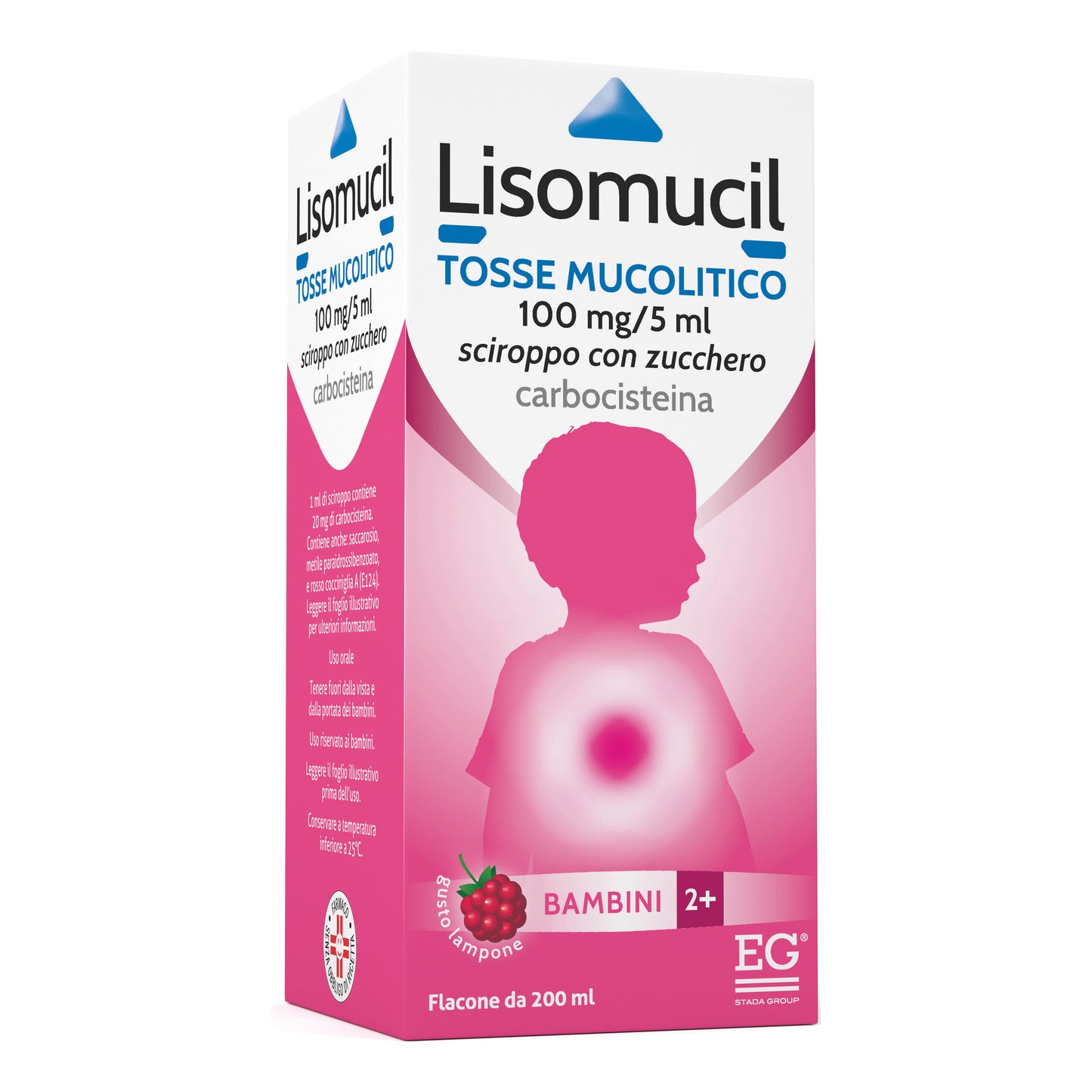 LISOMUCIL TOSSE MUCOLITICO BAMBINI 100MG/5ML- FLACONE DA 200ML