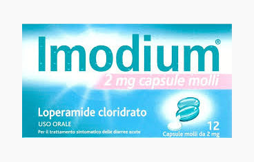 Imodium 12  capsule molli da 2mg Loperamide