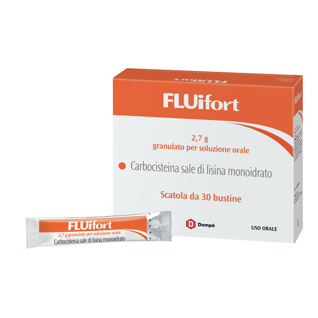 Fluifort 30 buste 2,7g granulato per soluzione orale