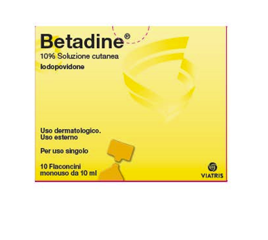 BETADINE*SOL CUT 10FL 10ML 10%