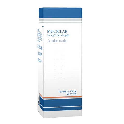 MUCICLAR*SCIR 200ML 15MG/5ML