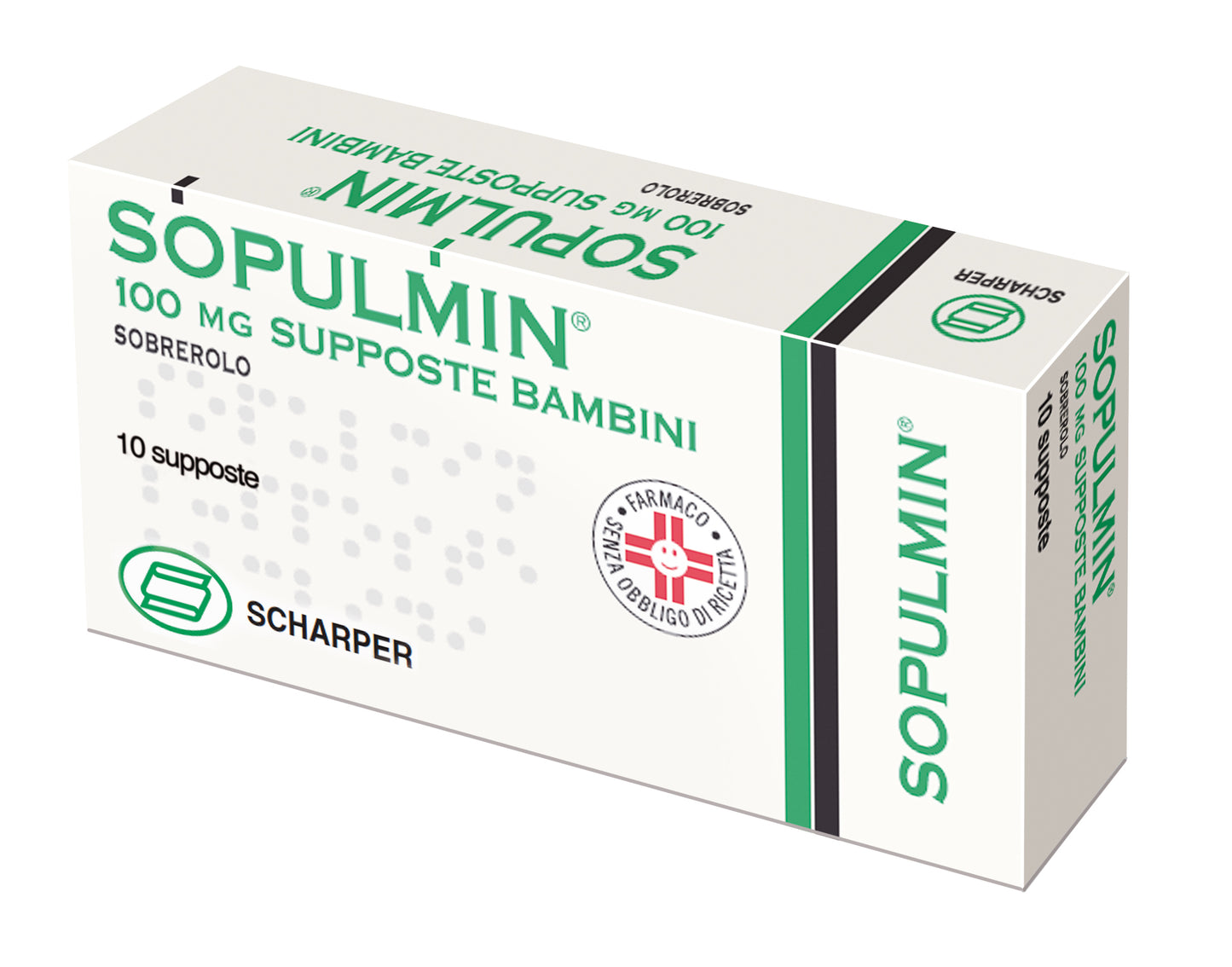 SOPULMIN*BB 10SUPP 100MG