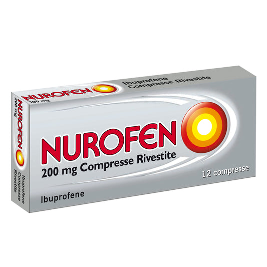 Nurofen 12 compresse rivestire 200mg di ibuprofene