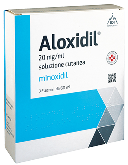 ALOXIDIL*SOLUZ 3FL 60ML20MG/ML