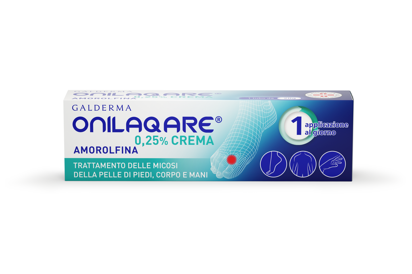 ONILAQARE*DERM CREMA 20G 0,25%