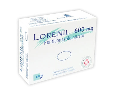 LORENIL*1CPS MOLLI VAG 600MG