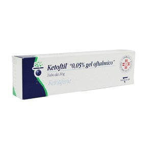 Ketoftill gel oftalmico antistaminico 10g  0,05% ketotifene
