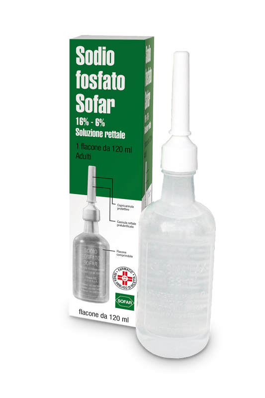 SODIO FOSFATO ALFA*RETT 120ML