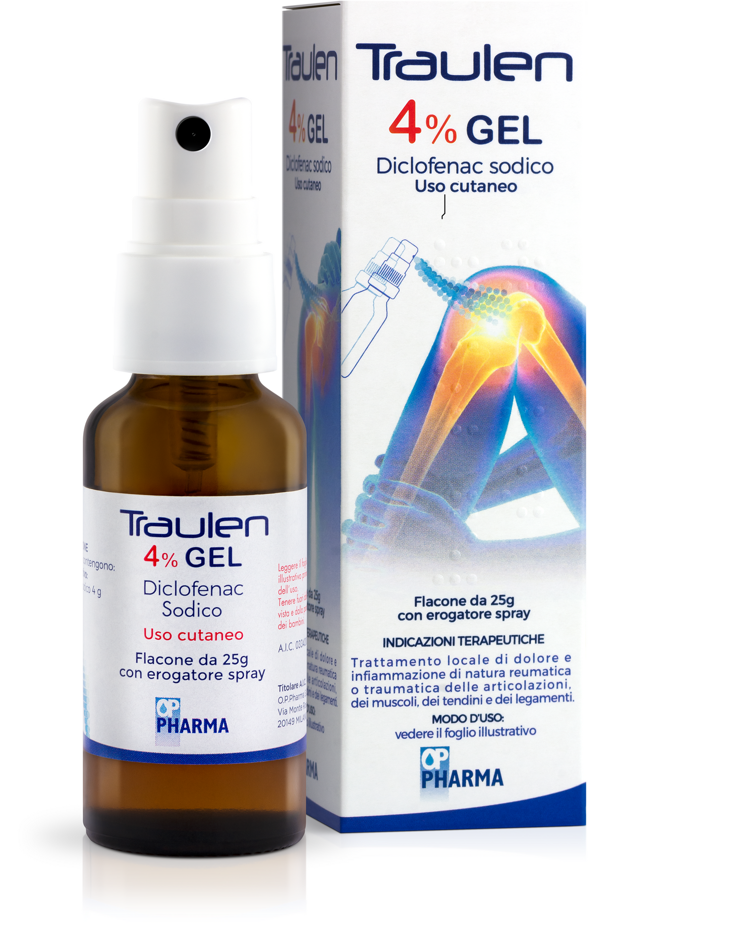 TRAULEN*GEL 4% FL 25G C/EROG