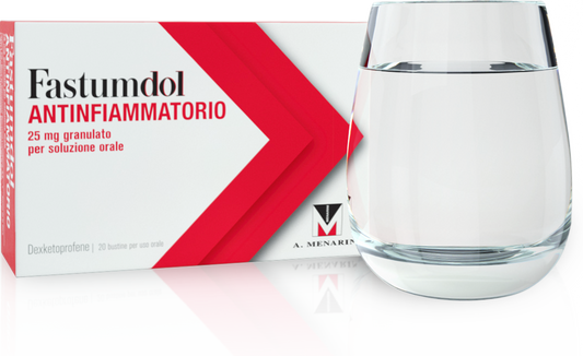 Fastumdol Antinfiammatorio 20 buste soluzione orale 25mg