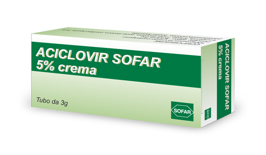 ACICLOVIR ALFA*CREMA 5% 3G