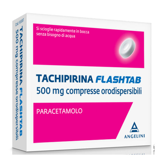 TACHIPIRINA FLASHTAB 250MG-12COMPRESSE DISPERSIBILI