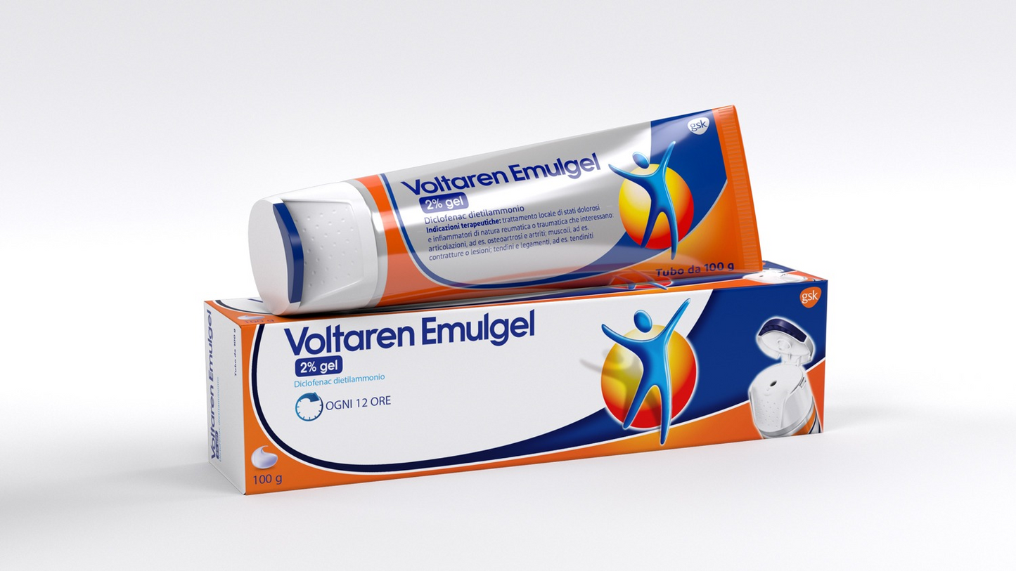 Voltaren Emulgel 2% Dicloflenac tubo da 100g