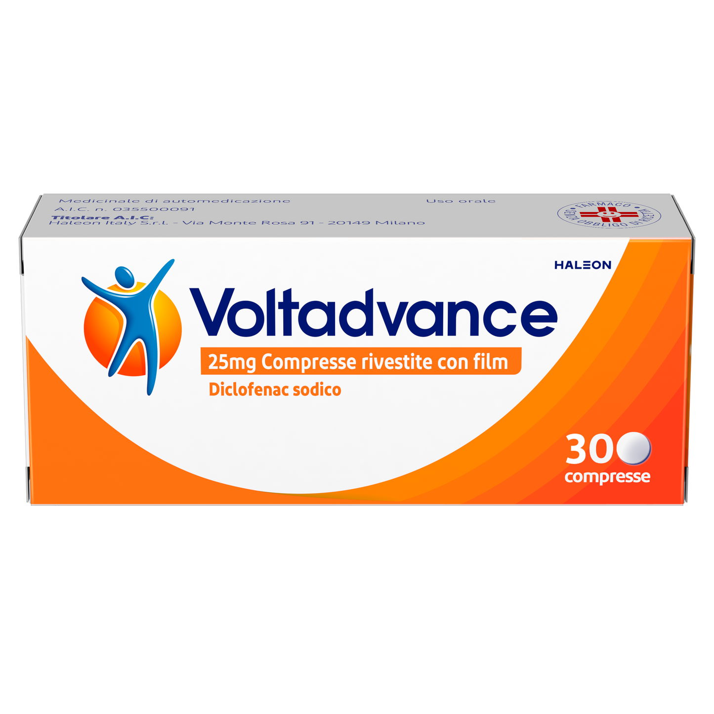 Voltadvance 30 compresse rivestite 25mg diclofenac sodico