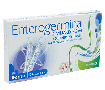 Enterogermina 2 miliardi 10 flaconcini da 5ml