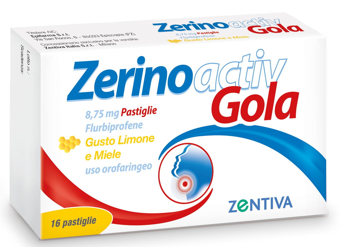 ZERINOACTIV GOLA*16PASTL LIM M