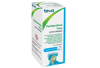 FLURBIPROFENE TE*COLLUT 160ML