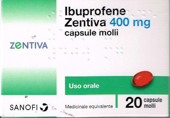 IBUPROFENE ZEN*20CPS 400MG