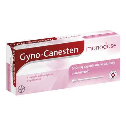 Gyno-Canesten Monodose 1 compressa vaginale da 500mg di Clotrimazolo