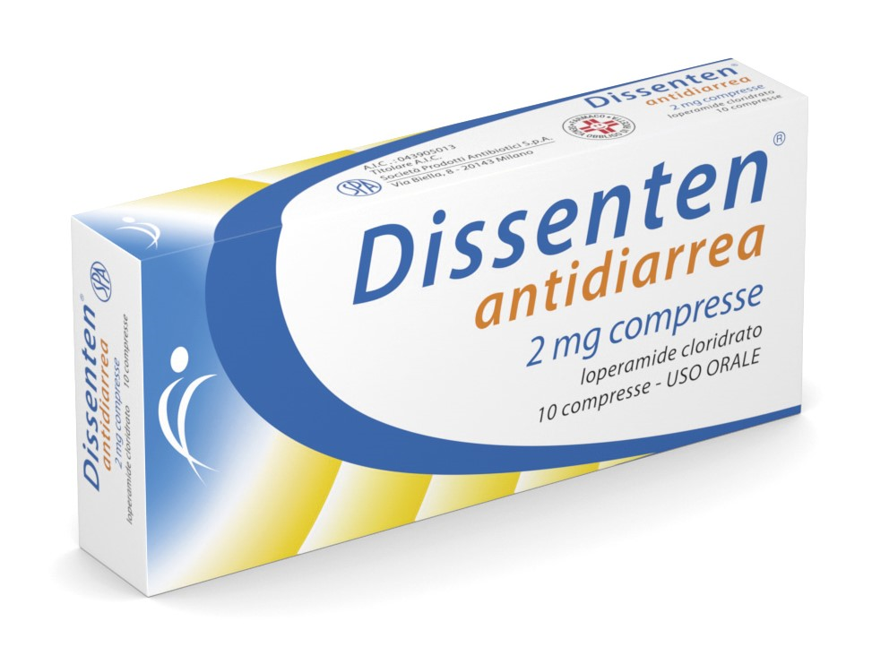 DISSENTEN ANTIDIARREA*10CPR2MG