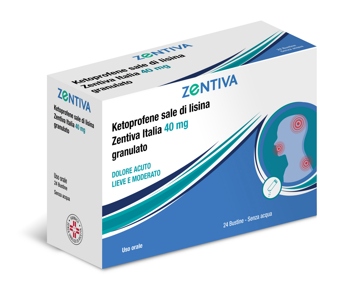 KETOPROFENE LISINA ZEN*24BS