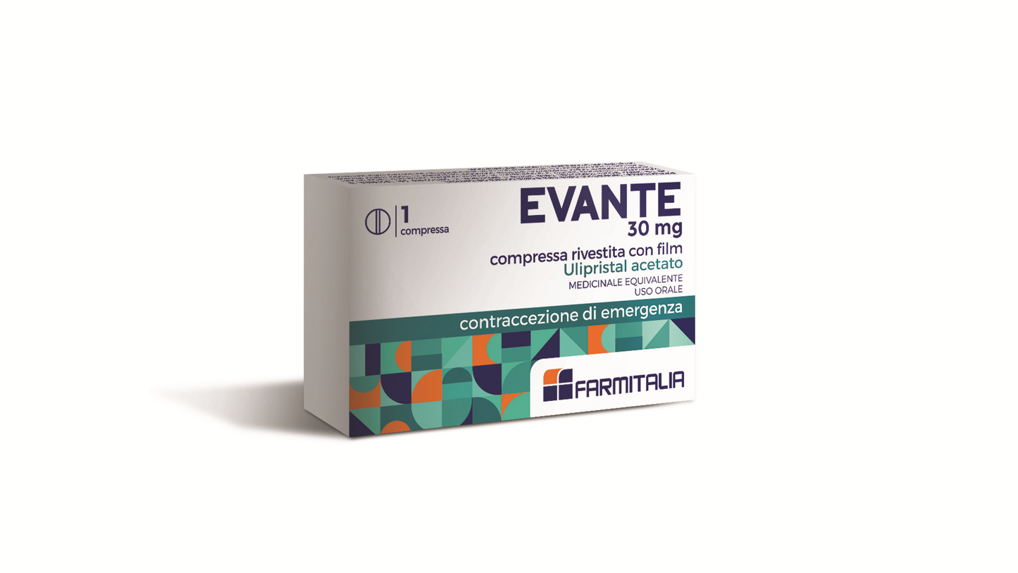 EVANTE*1CPR RIV 30MG