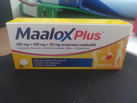MAALOX PLUS*30CPR MAST