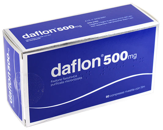 DAFLON*60CPR RIV 500MG