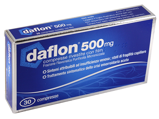 DAFLON*30CPR RIV 500MG