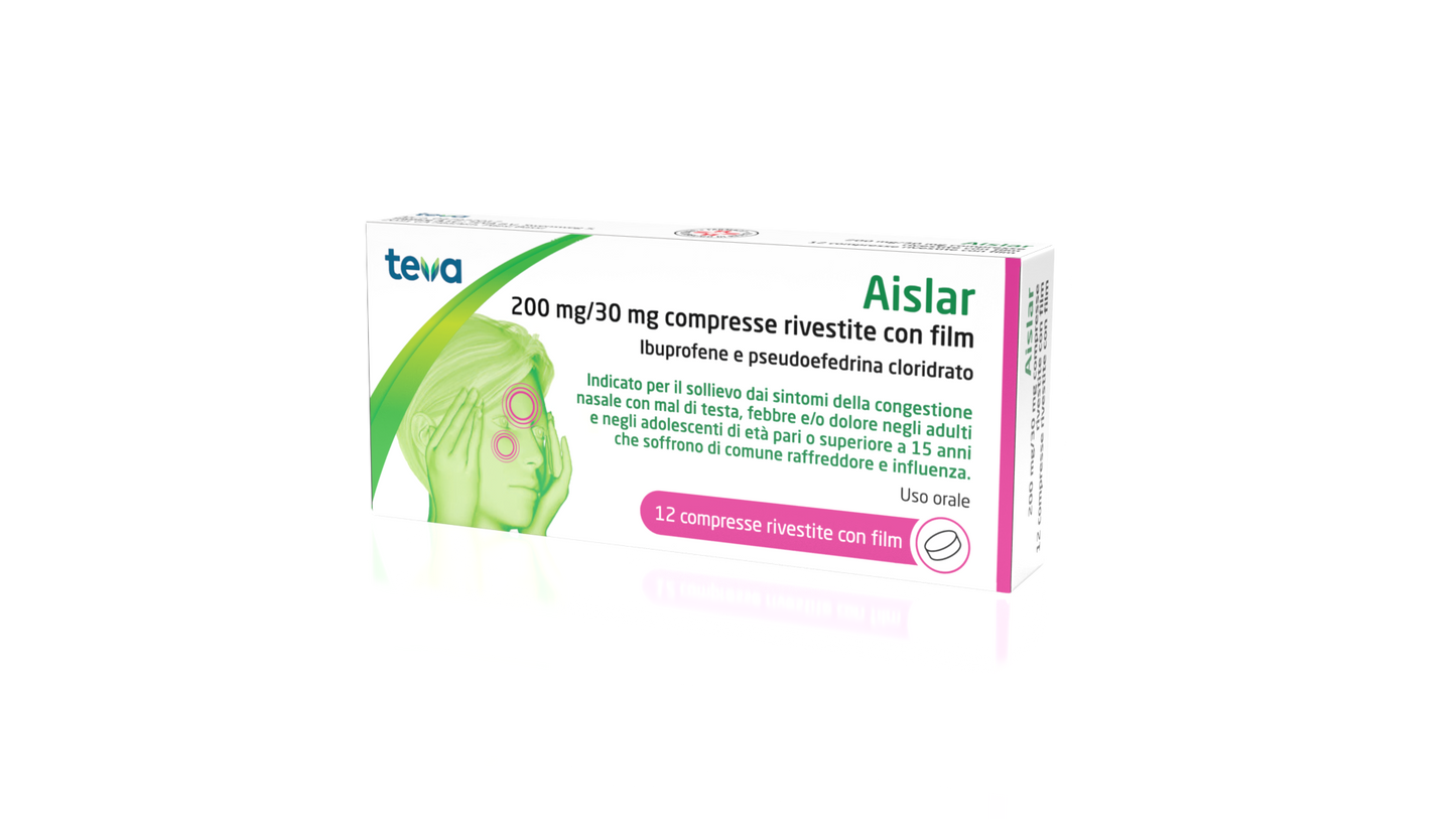 AISLAR*12CPR RIV 200MG+30MG